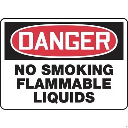 Accuform OSHA DANGER SAFETY SIGN NO SMOKING MCHL134XV MCHL134XV
